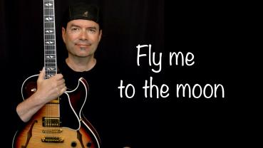 Fly me to the moon - Jazz Guitar Improvisation - Achim Kohl
